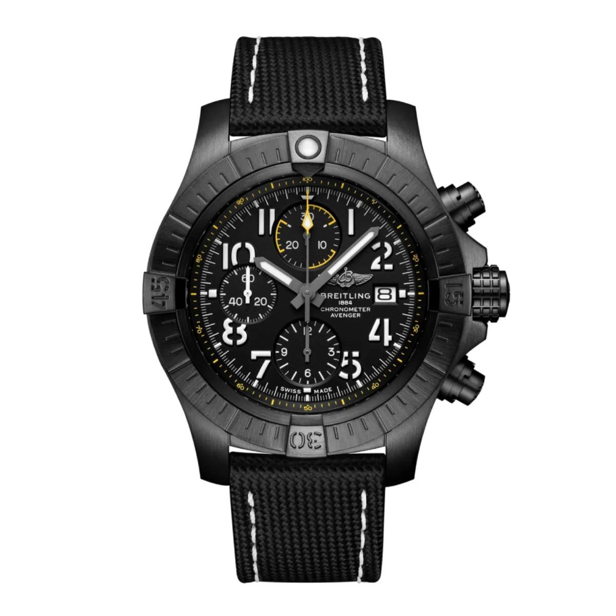 Breitling Avenger Night Mission DLC Black