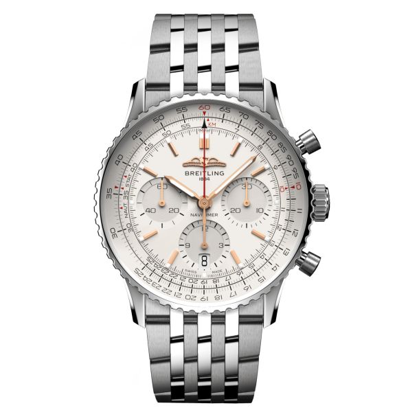 Breitling Navitimer 41 Silver Dial