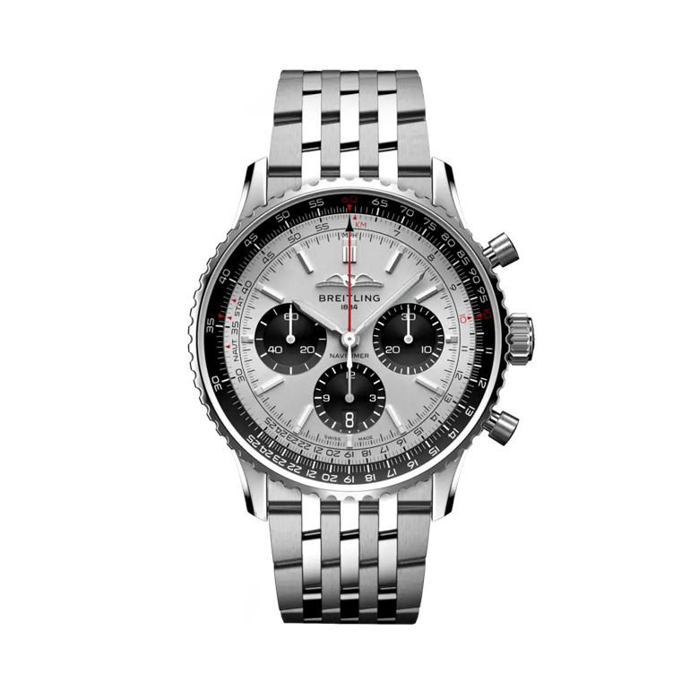 Breitling Navitimer B01 Chronograph 43 Silver
