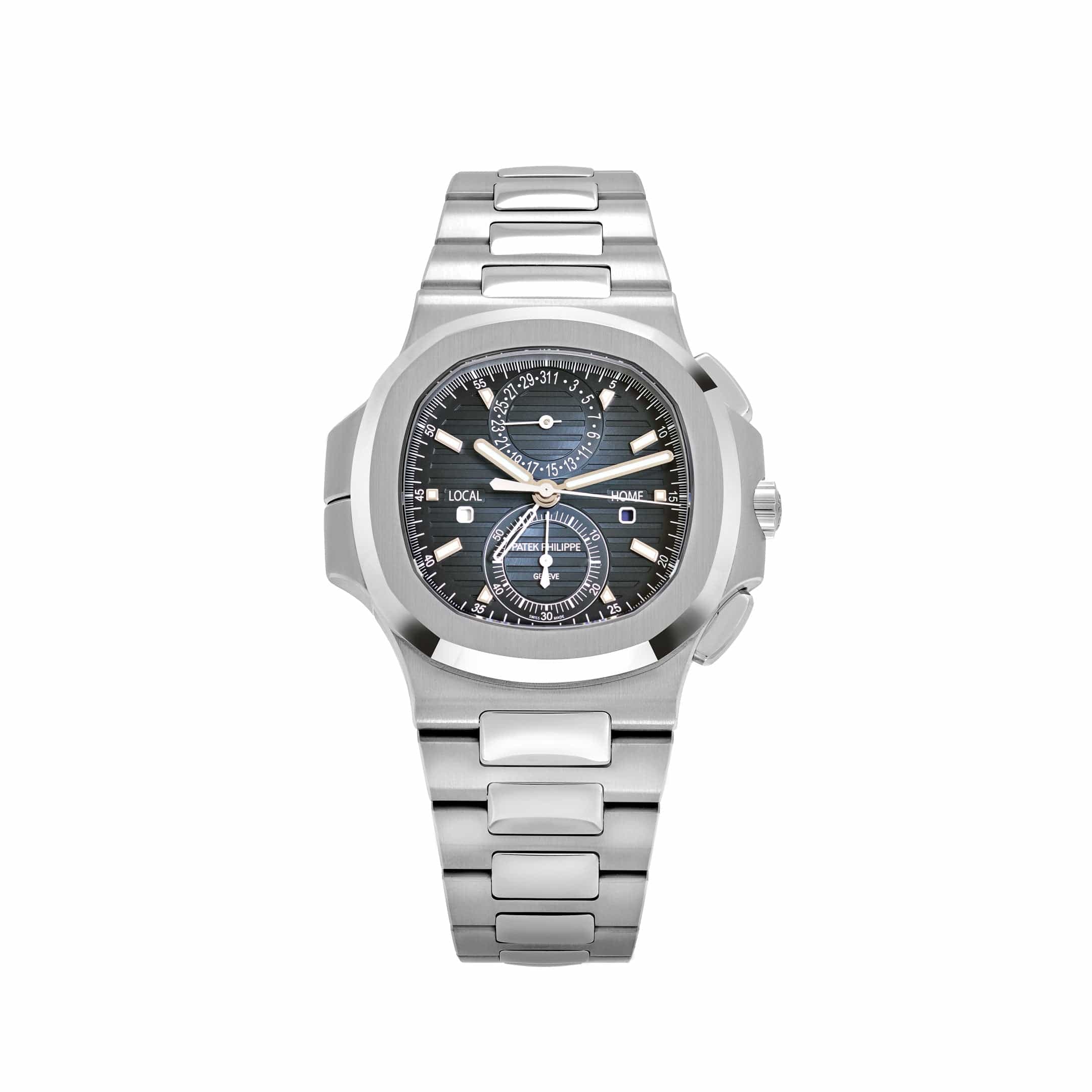 Patek Philippe Nautilus 5990/1A Travel Time Blue