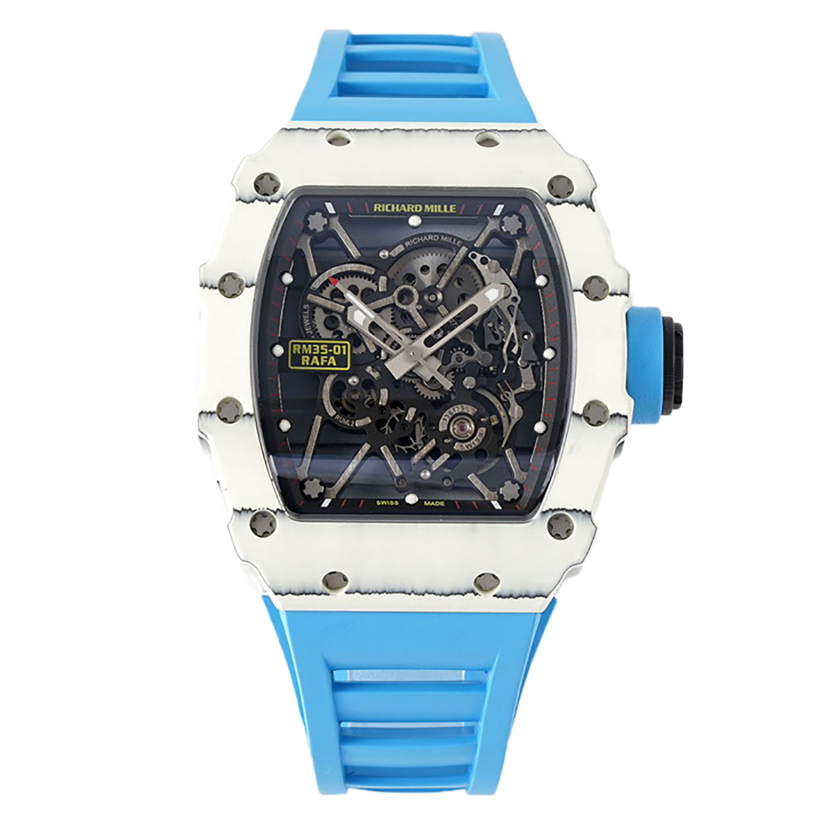 Richard Mille RM 35-01 Blue White Rubber