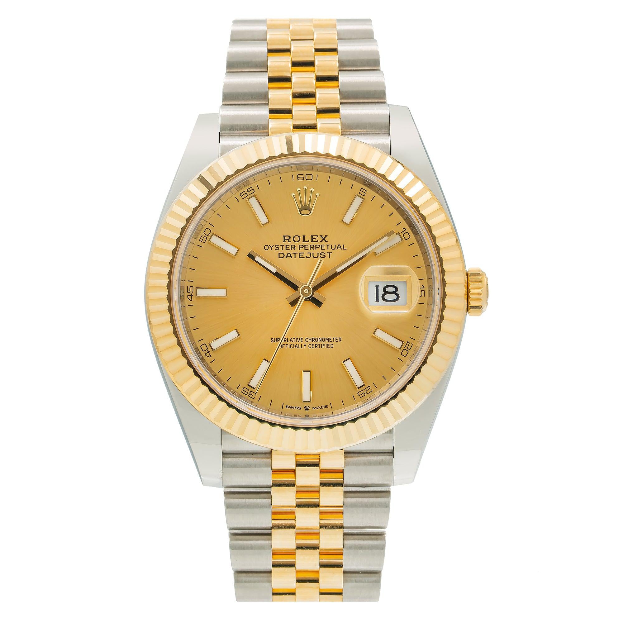 Rolex Datejust 126333 Two-Tone Champagne