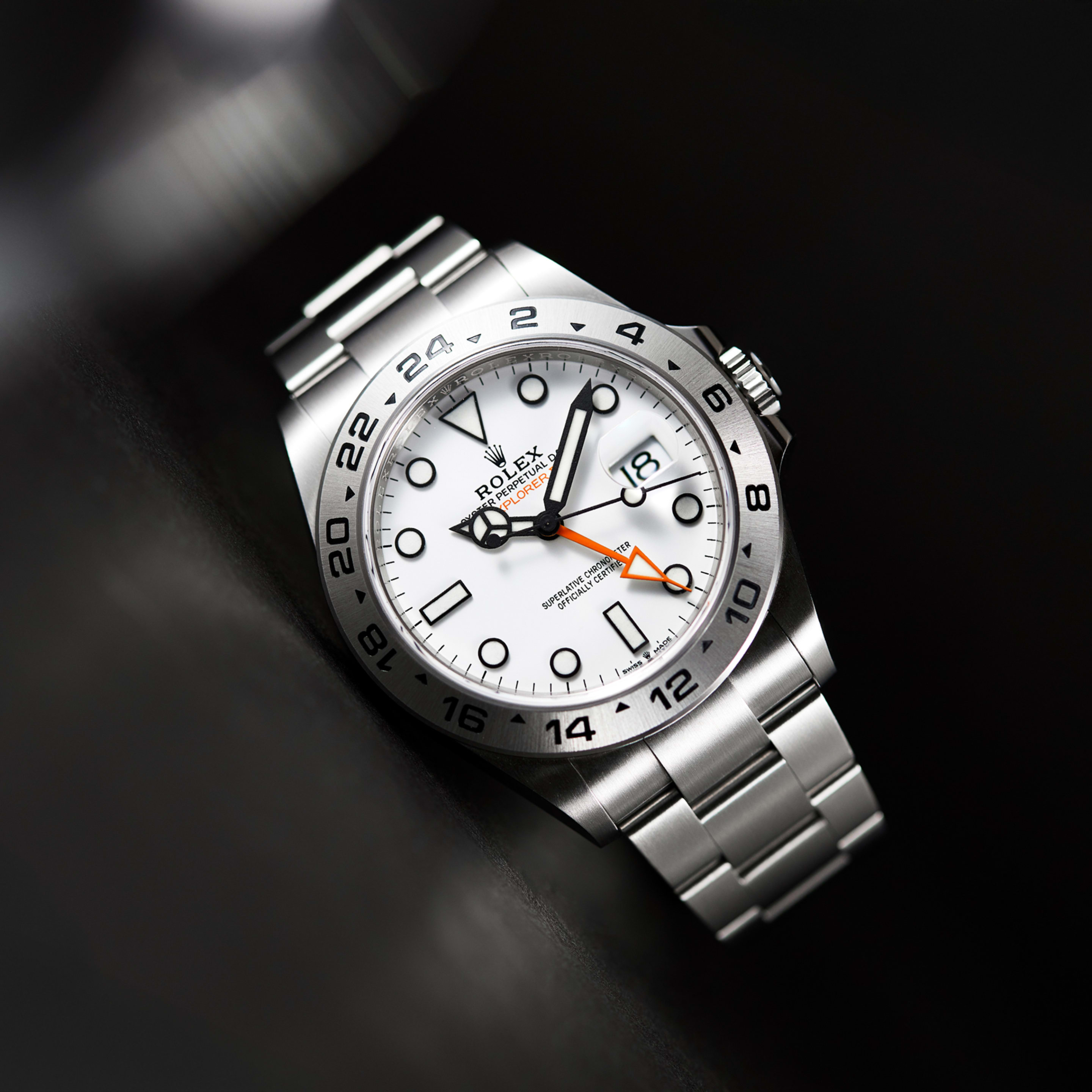 Rolex Explorer II 226570 White Dial Steel