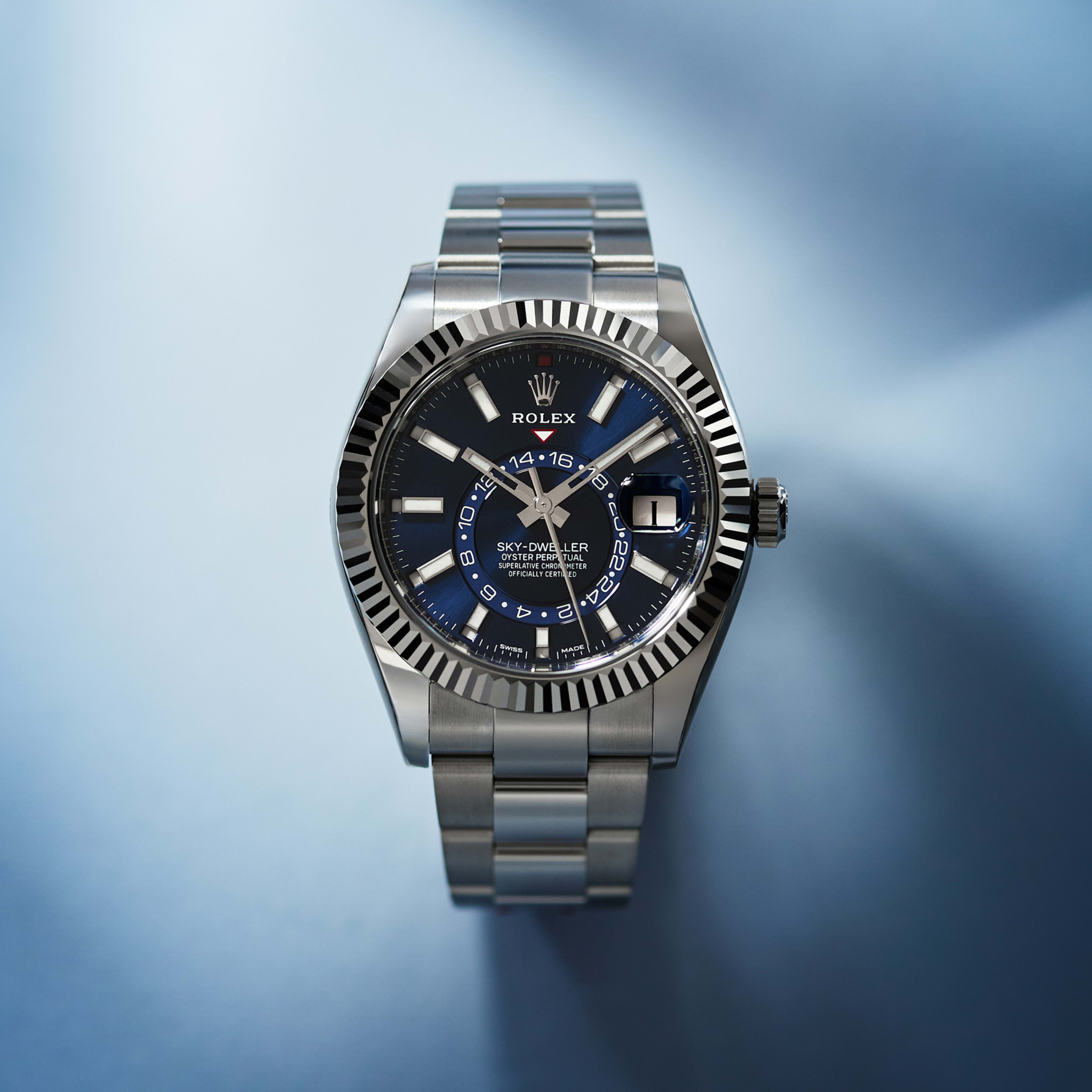 Rolex Sky-Dweller 326934 Blue Dial Steel